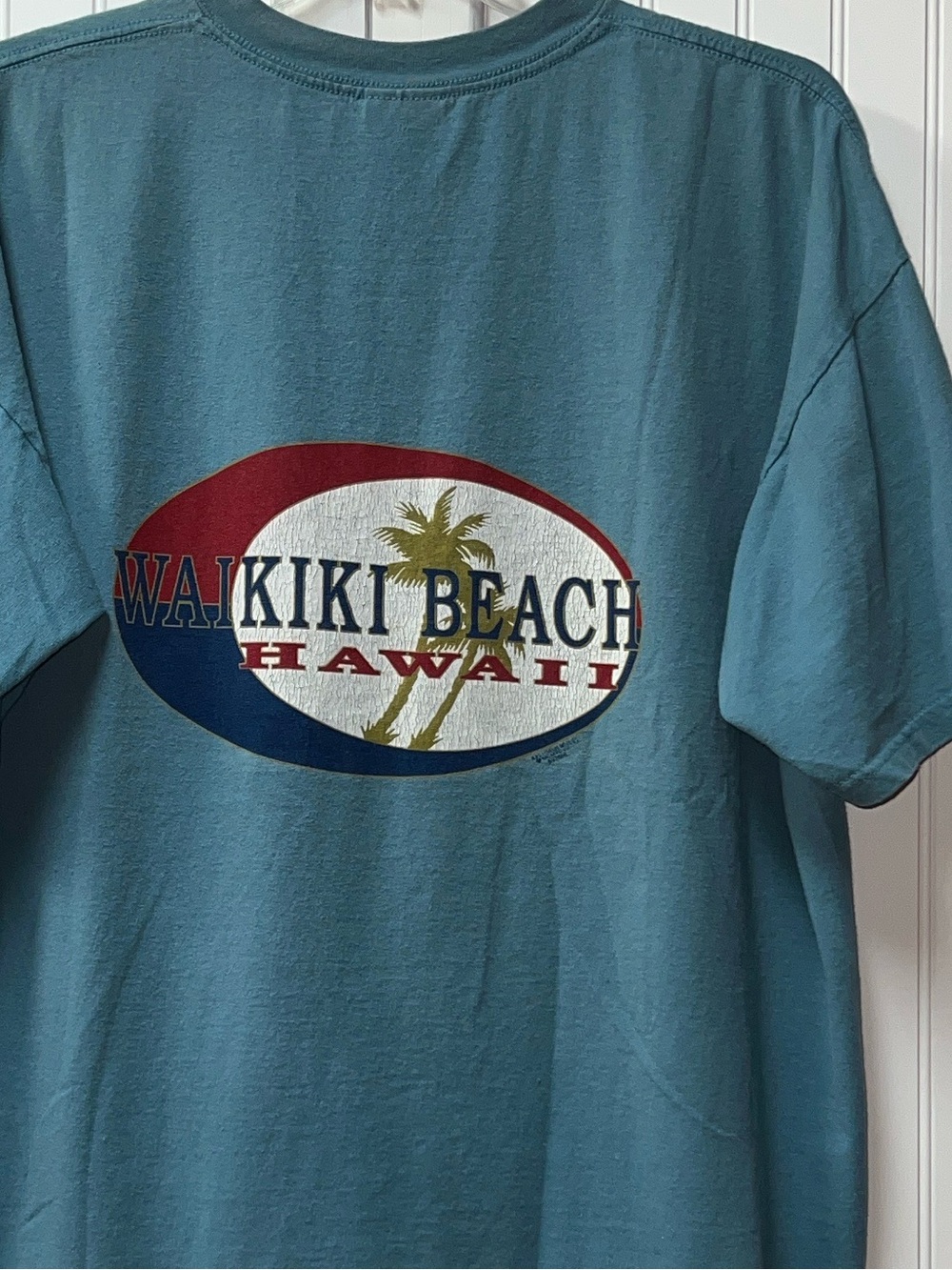 90s Hawaii Waikiki Beach Shirt XXL Vintage